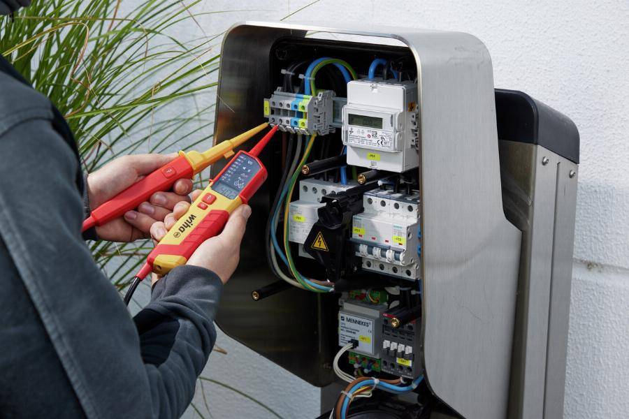 Testeur de tension et de continuité WIHA 0.51 000 V AC CAT IV + 2x piles AAA incluses - 45217 - Imagen 6