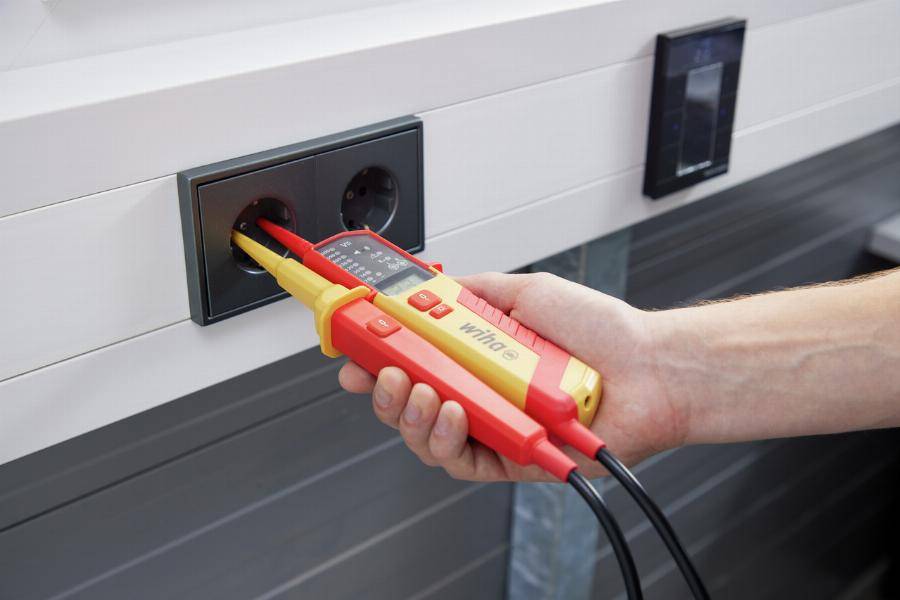 Testeur de tension et de continuité WIHA 0.51 000 V AC CAT IV + 2x piles AAA incluses - 45217 - Imagen 3