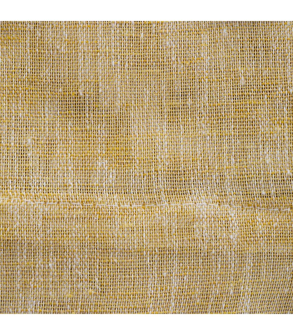 Voilage à œillets Jaune Ocre 140 x 240 cm - Imagen 3