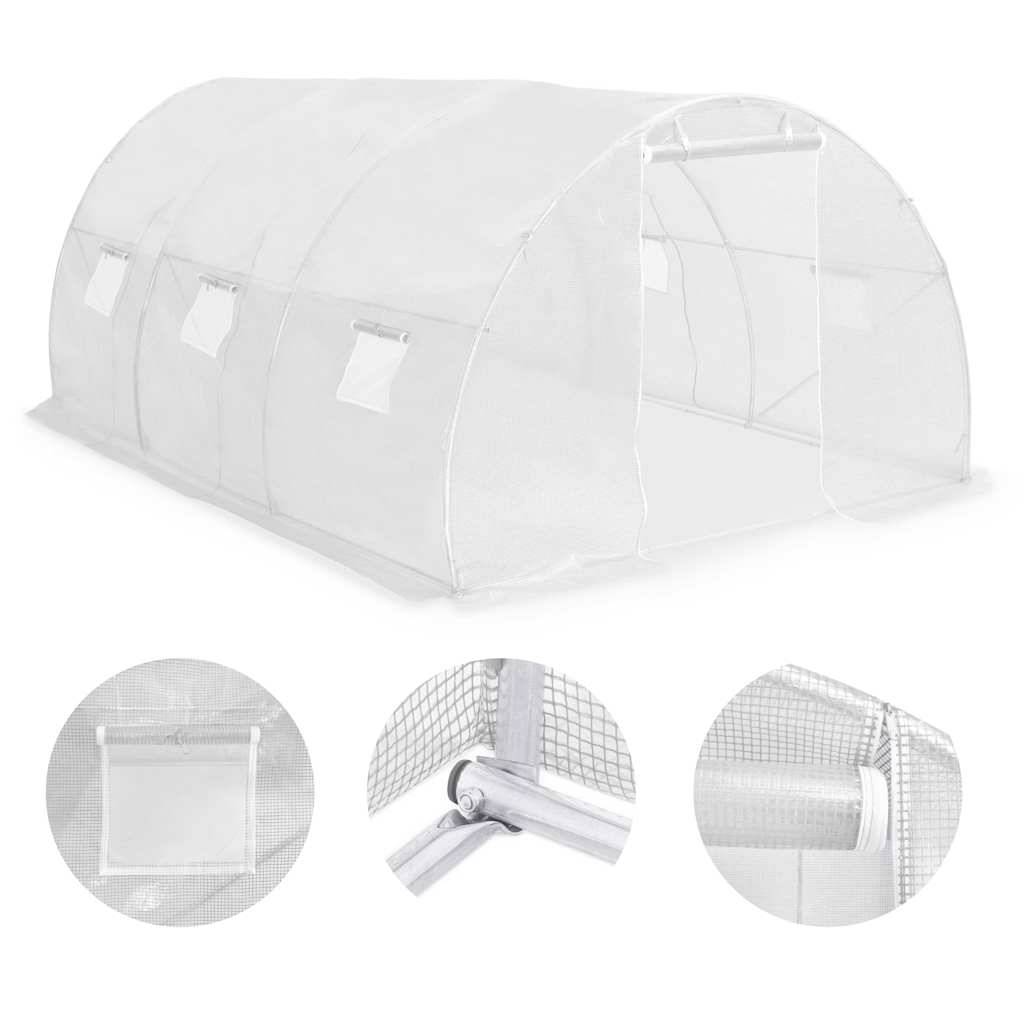 Vidaxl - Serre 13,5 m² 450x300x200 cm vidaXL 45750 - Image 4