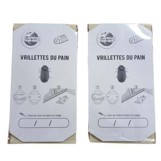 Terra Nostra - Piège Vrillette du pain - Prêt à l'emploi (x2) - Imagen 3
