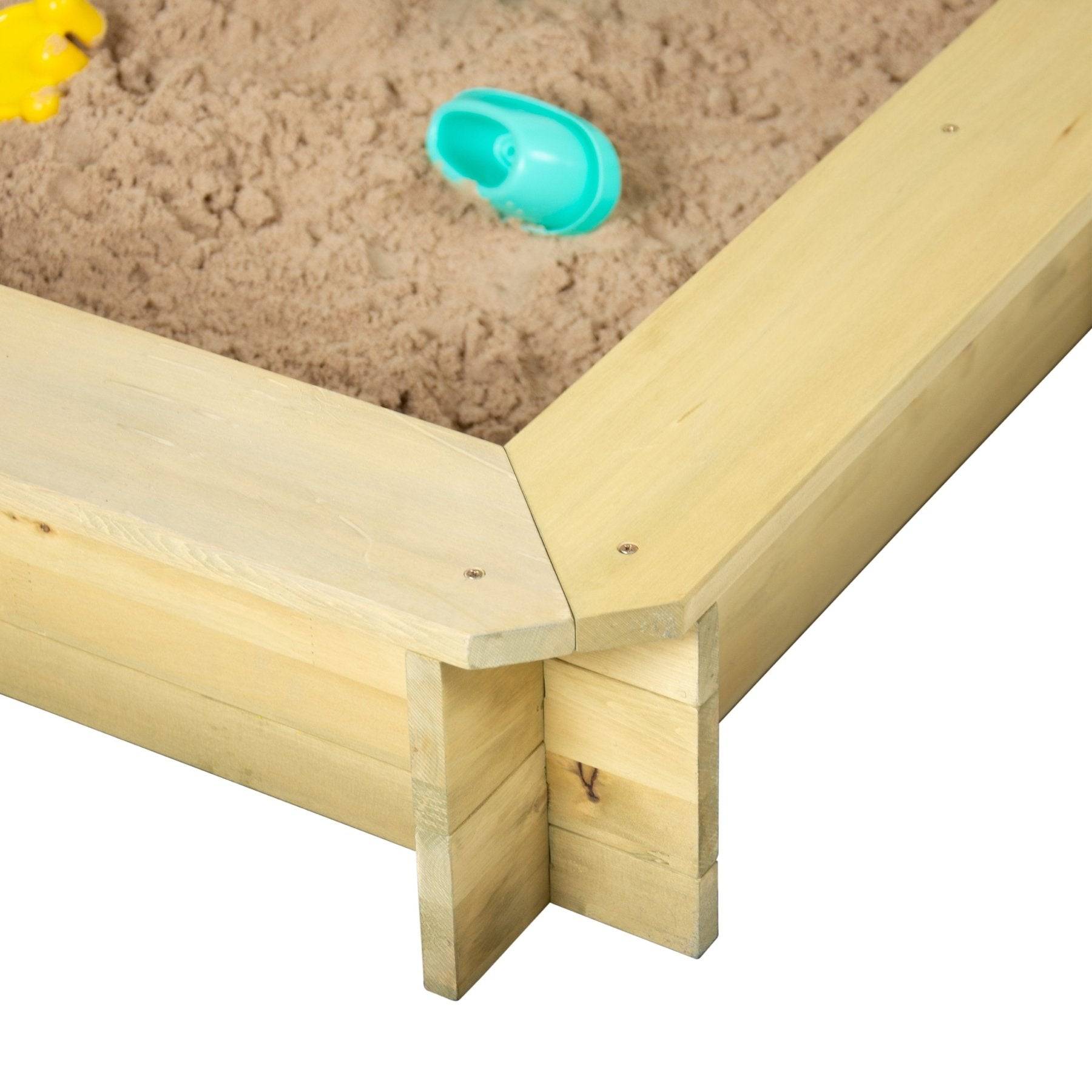 Tp Toys - Bac à sable bois FSC® avec auvent - Imagen 5