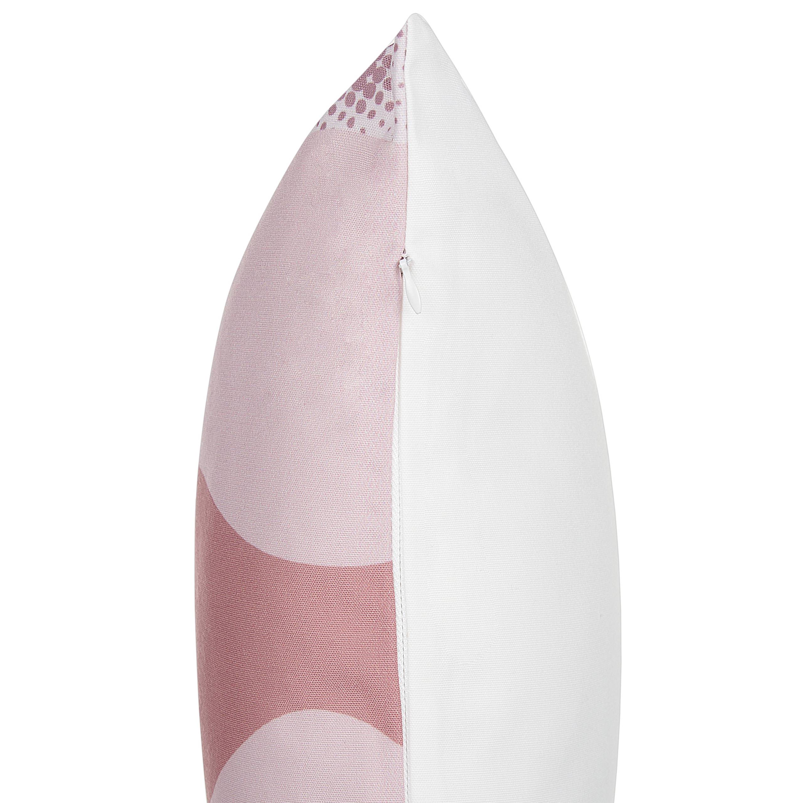 Beliani - Coussin d'extérieur Polyester Rose CAMPEI - Beliani - Imagen 6