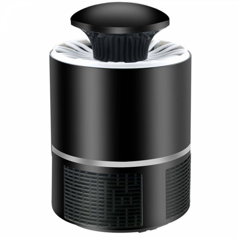 Lampe anti-moustiques Noir HG03138-BLK Herzberg - Image 2