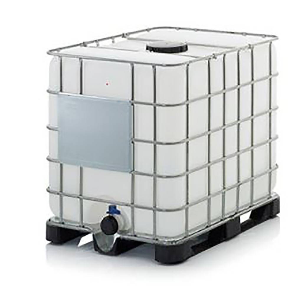 Plast'Up Rotomoulage - Cuve de stockage 1000l ibc poche rénovée grillage translucide pour liquides hors carburants - Imagen 1