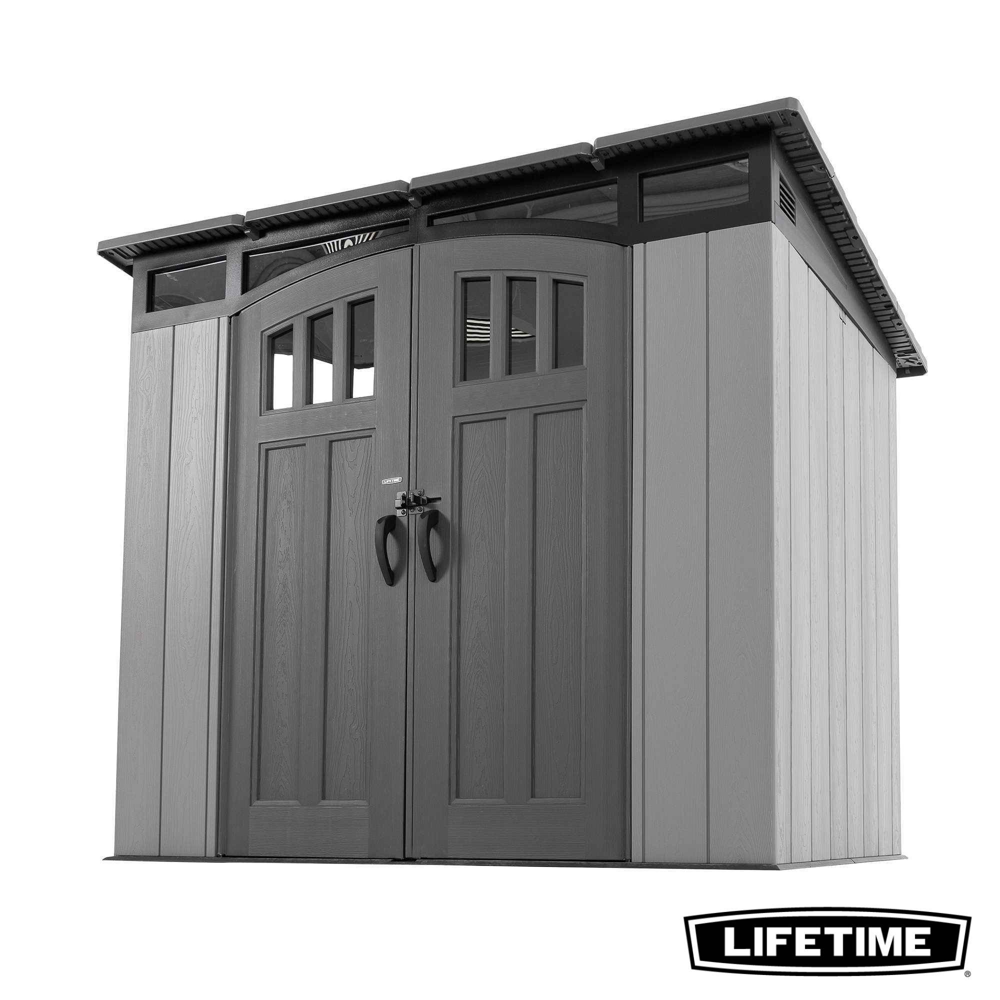 Lifetime - Abri de jardin résine 2.54x1.65m modern LIFETIME #60387U