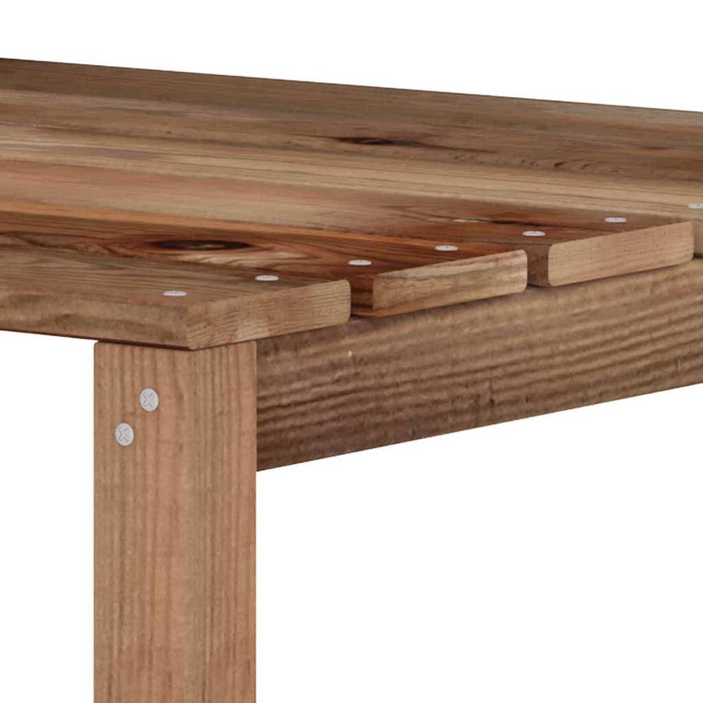 Vidaxl - Salon de jardin 2 pcs Marron Bois de pin imprégné vidaXL 316194 - Imagen 5