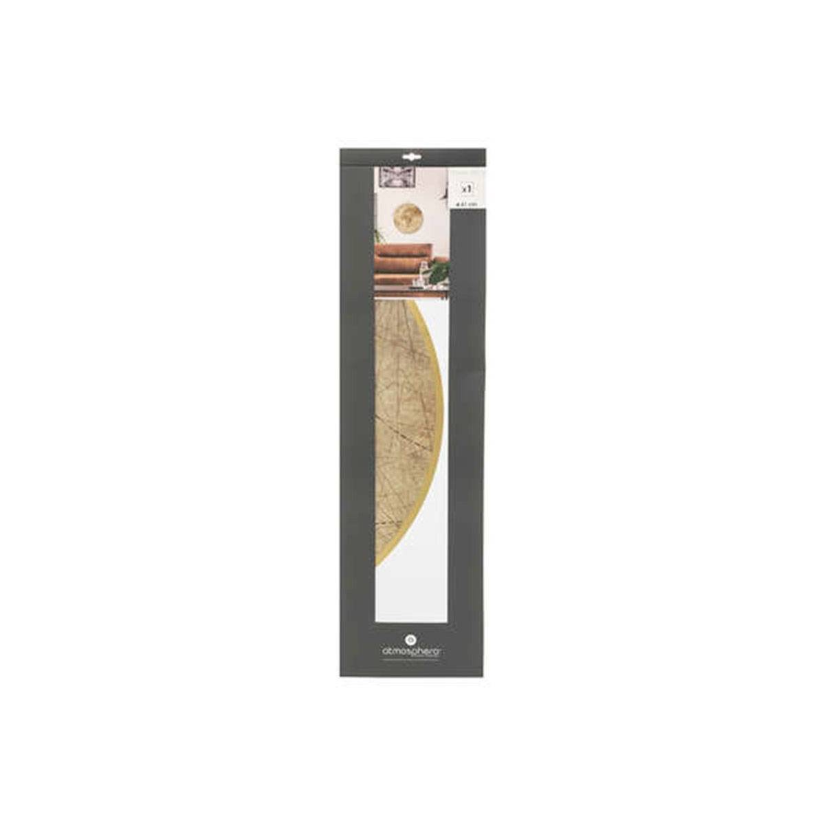Sticker Plat Mural "Loft" 70x87cm Naturel & Blanc - Image 3