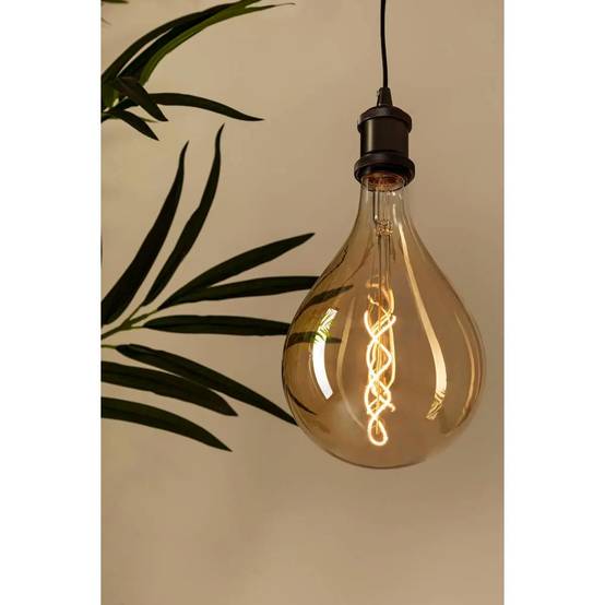 Ampoule Led Torsadée "Filmo" 32cm Ambre - Image 3