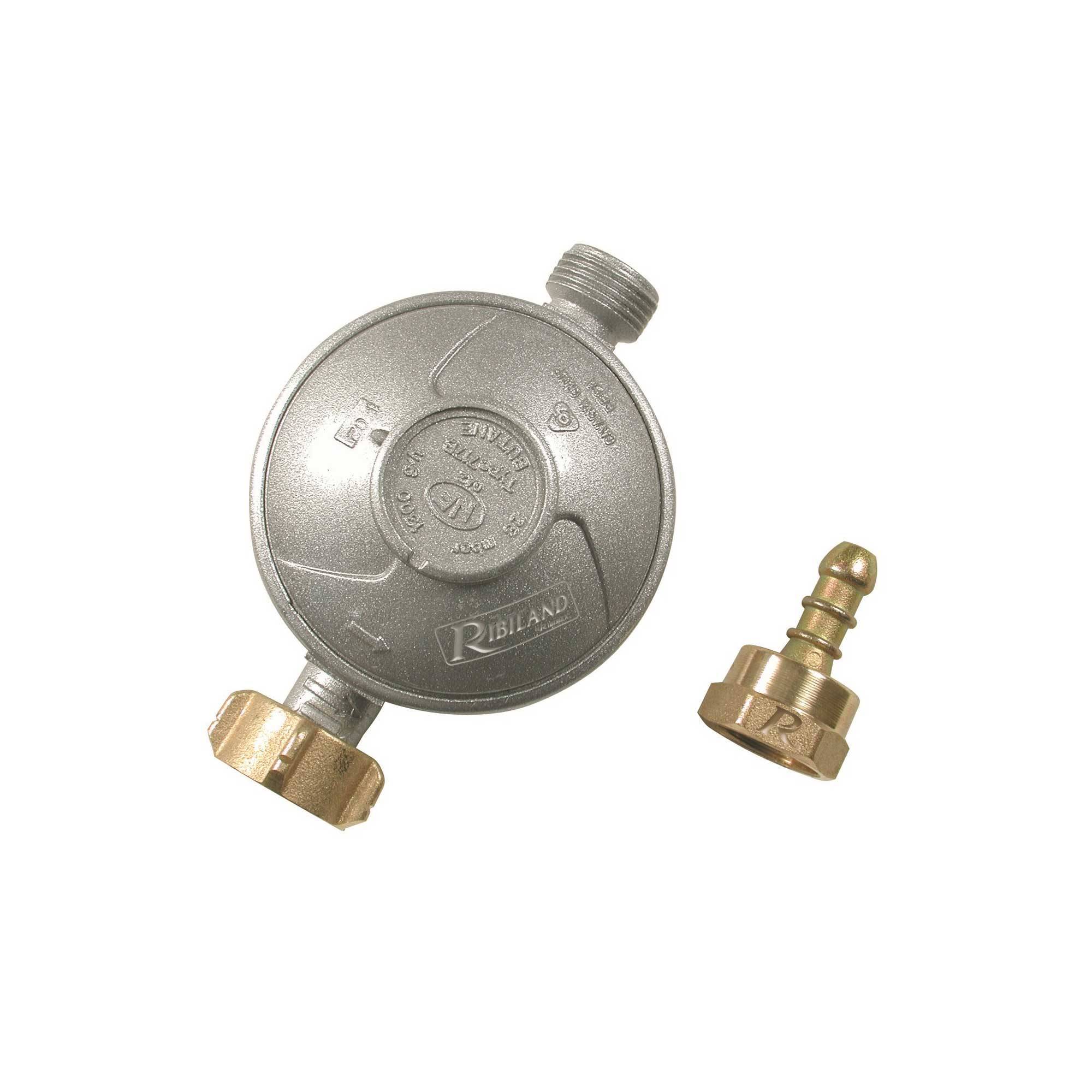 Ribimex - Détendeur Gaz Butane NF valve filetage tétine - Imagen 2