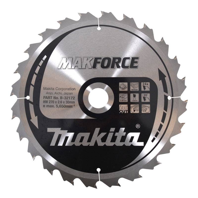 Makita - Lames carbure "MakForce", pour bois, pour scies circulaires MAKITA - taille Ø355 mm x 60 Dents - MAKITA ACCESSOIRES - Imagen 4