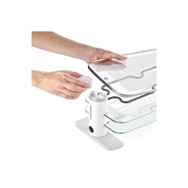 Raclette Lagrange 4 Transparence 079401 Blanc et Gris 4 personnes Transparence 079401 - Image 4