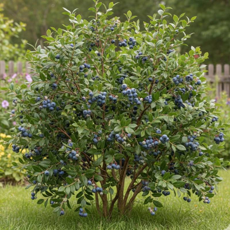 Myrtille Blue Pearl, Myrtillier - Excellent rendement - Pot de 5L - 40/80 cm - De 1,00 m à 1,50 m - Imagen 4
