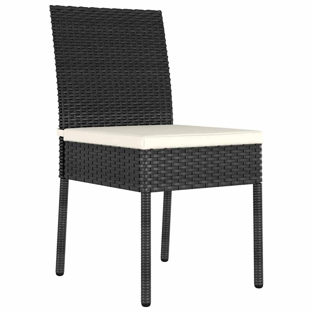 ComfortXL - Petit Salon de Jardin 2 Places avec Coussins pour Repas Extérieur Noir – ComfortXL Outdoor Living - Image 6
