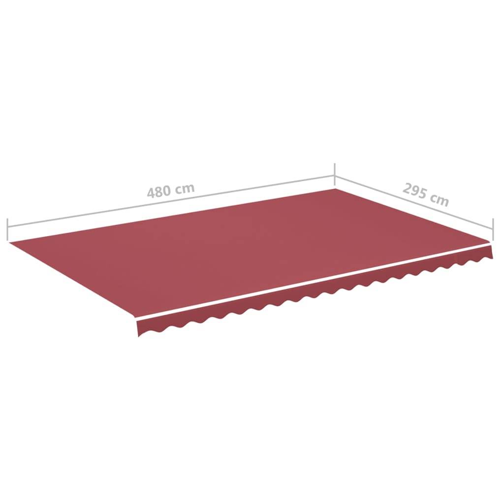 Prolenta Premium - Store banne Juna Rouge 480 X 295 cm - P87209R - Image 6