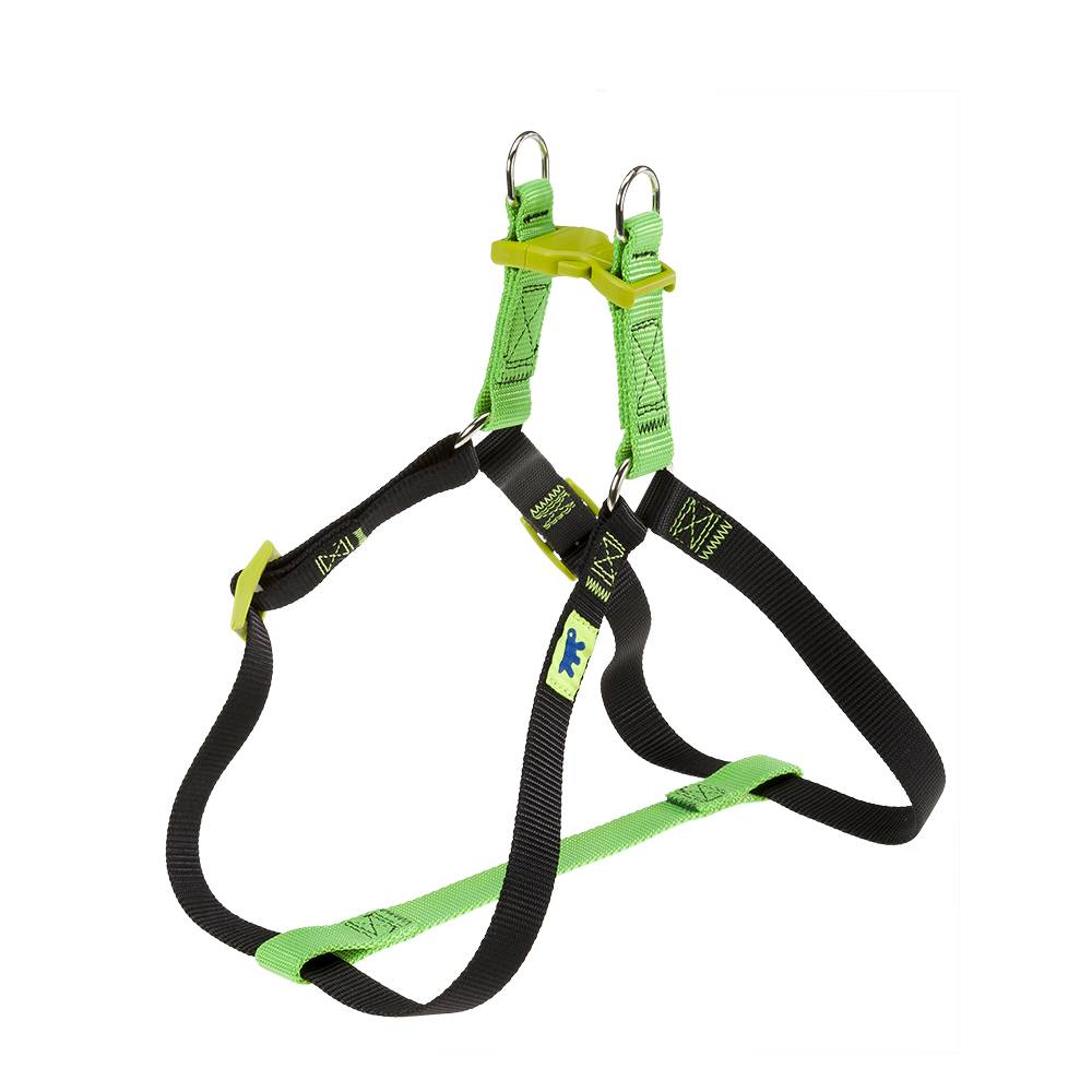 Ferplast - EASY P COLOURS SMALL Harnais chien  A=B 35÷53 cm 10 mm Vert - Imagen 1