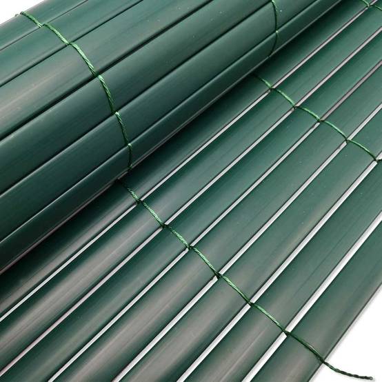 Sans Marque - Canisse double face PVC 1 x 1 m Unité Vert - Image 4