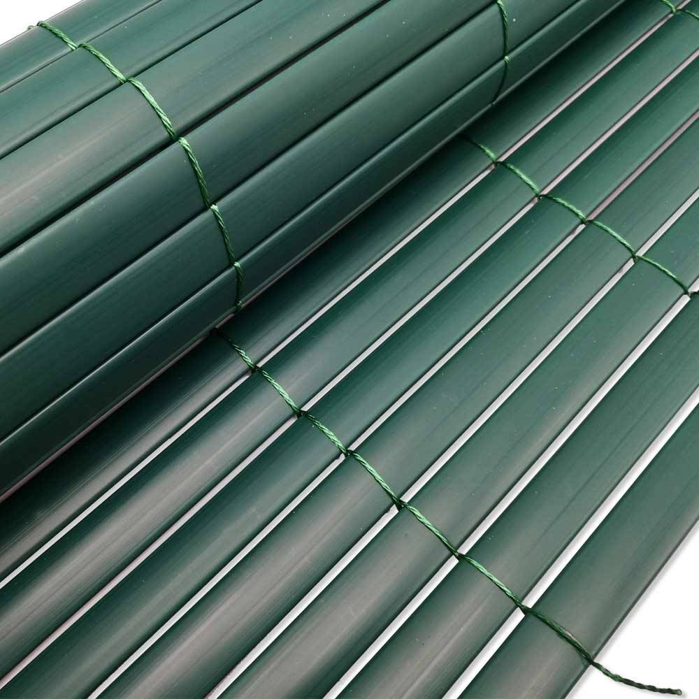 Sans Marque - Canisse double face PVC 1 x 1 m Unité Vert - Image 4
