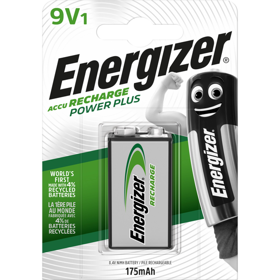 Energizer - Pile rechargeable 9 v, 175 mAh, ENERGIZER - Image 1