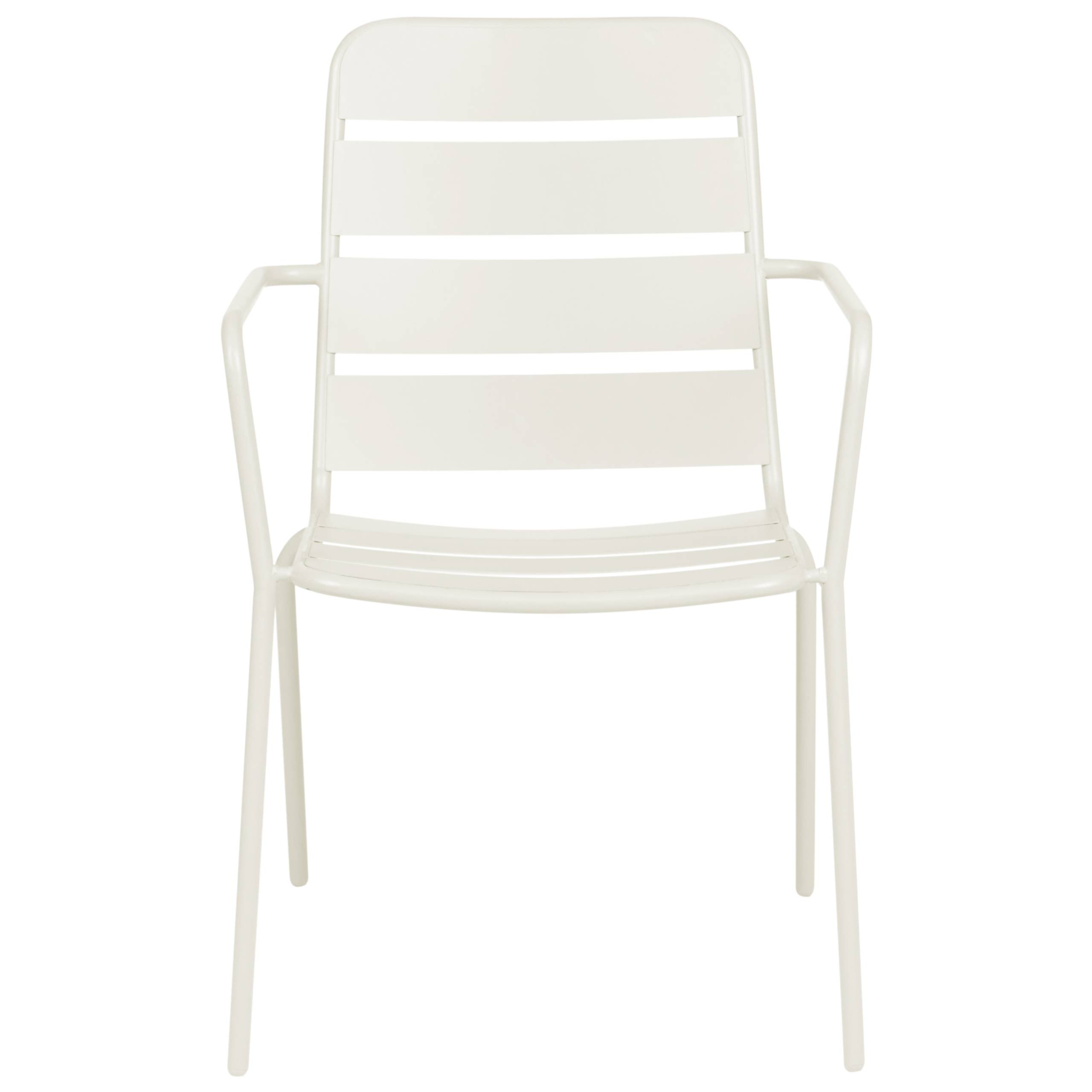 Set de salle à manger, 6 Personnes Métal Beige clair TERENZO - Beliani - Image 6