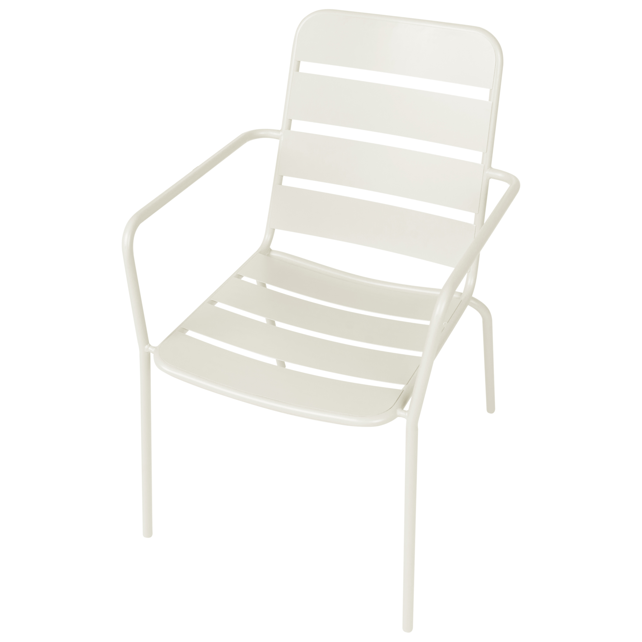 Set de salle à manger, 6 Personnes Métal Beige clair TERENZO - Beliani - Image 8