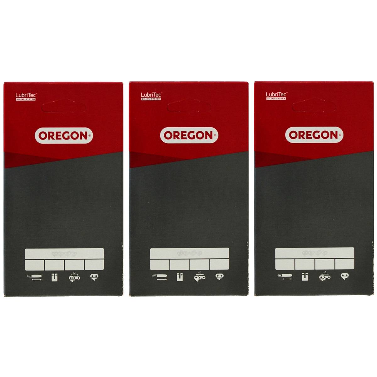 Gt Elec - Lot de 3 chaînes OREGON 57 maillons - Référence : 91PX057X - GT ELEC - Imagen 1