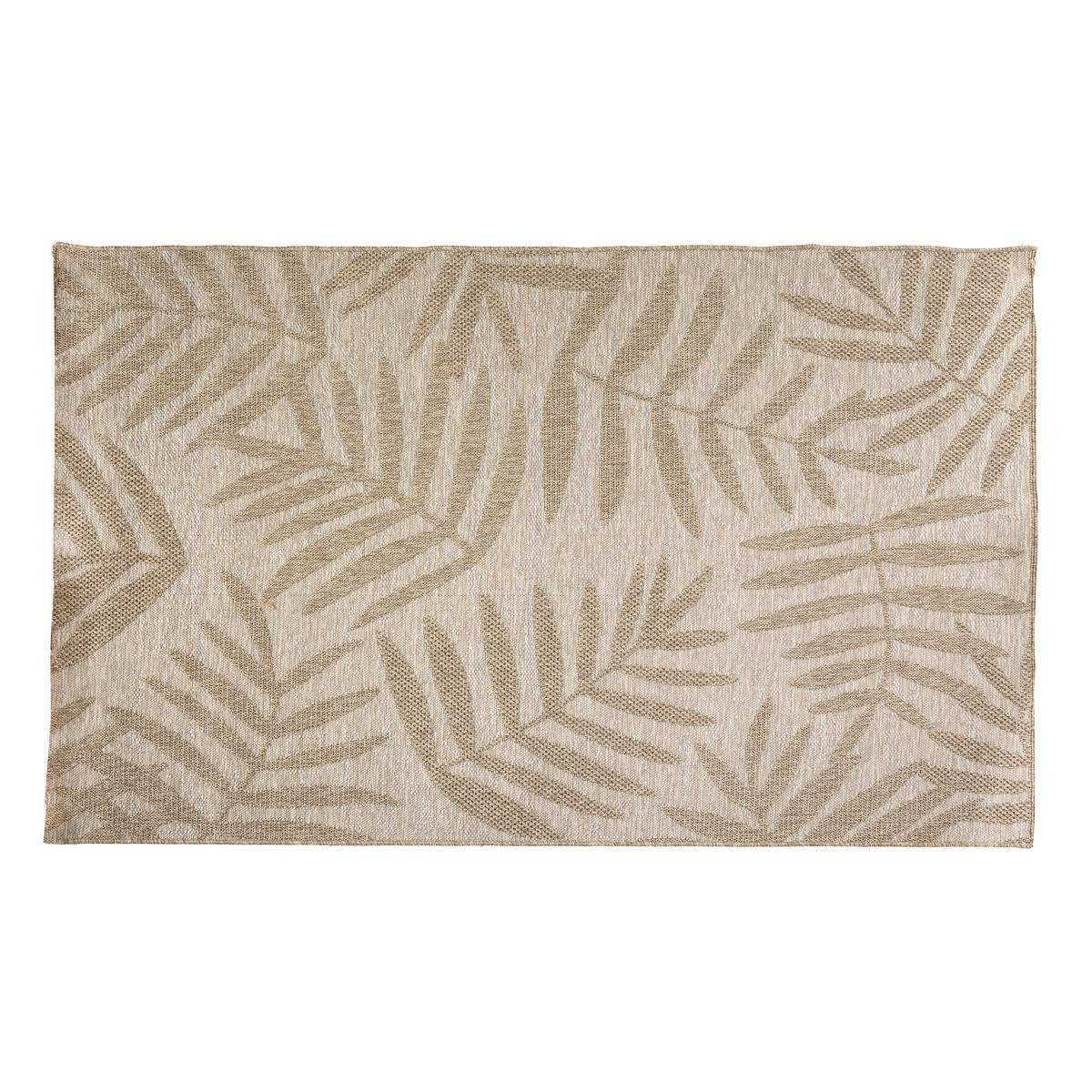 Tapis décoratif Beige Lin pour extérieur ou intérieur 160 x 230 cm - Imagen 1