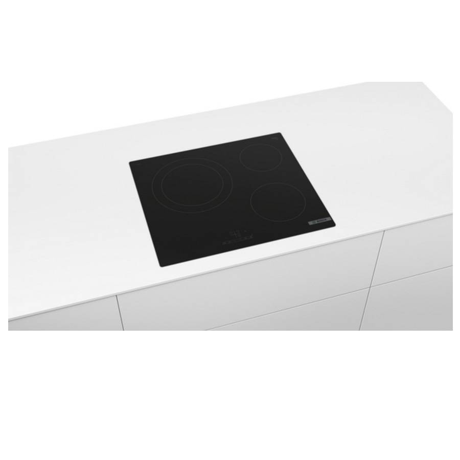 Bosch - Table de cuisson vitrocéramique 60cm 3 feux 5700w noir PKK611BB8E Bosch - Image 3