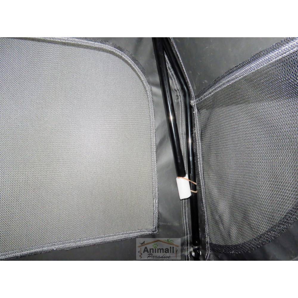 Box de transport pliable pour voiture XL .59 x 81 x 59 cm pour chien - Image 3