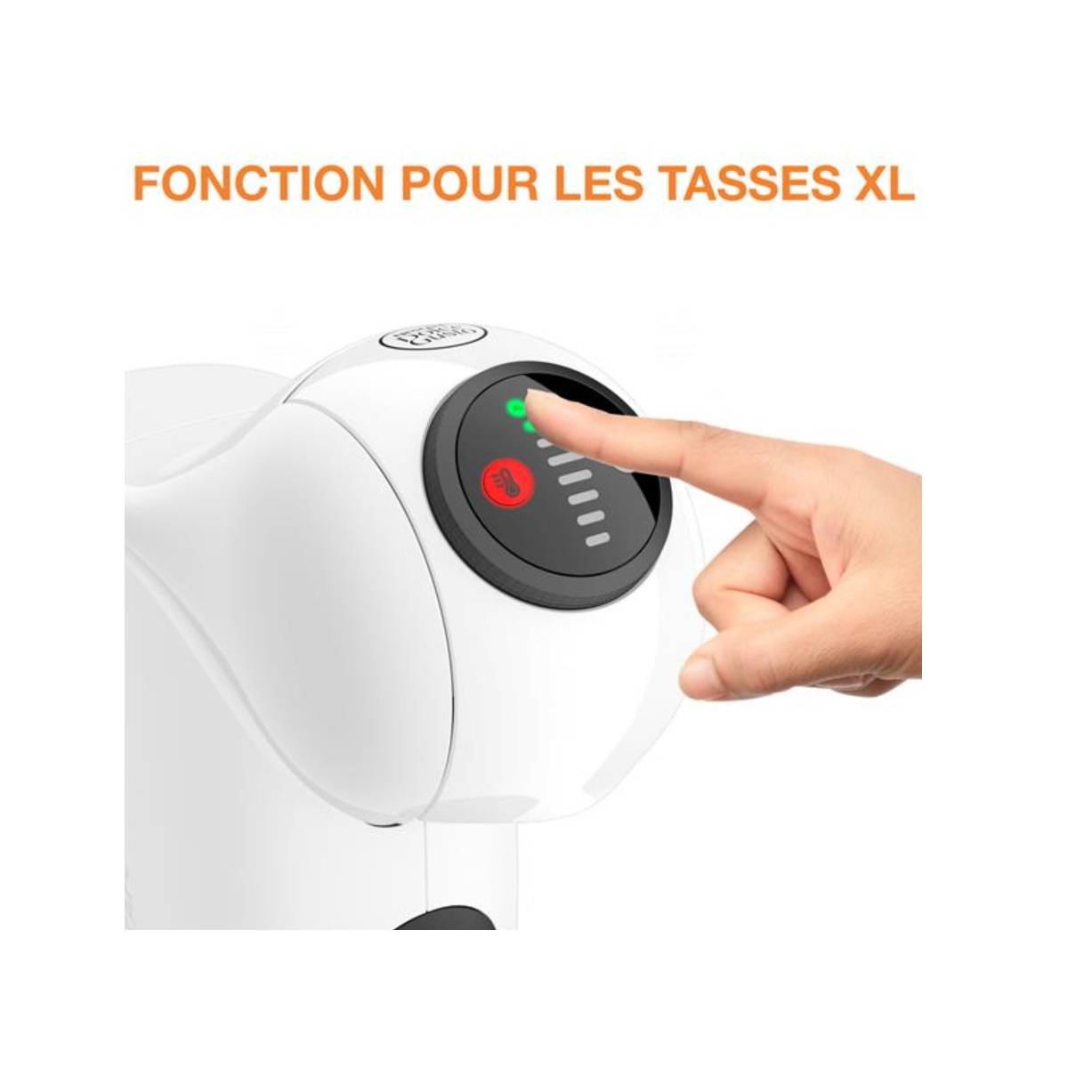 Cafetière à dosette 15 bars 1500w blanc YY5215FD Krups - Image 4
