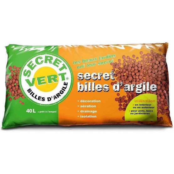 Secret Vert - Billes d'argile intérieur extérieur 40 litres - Image 3
