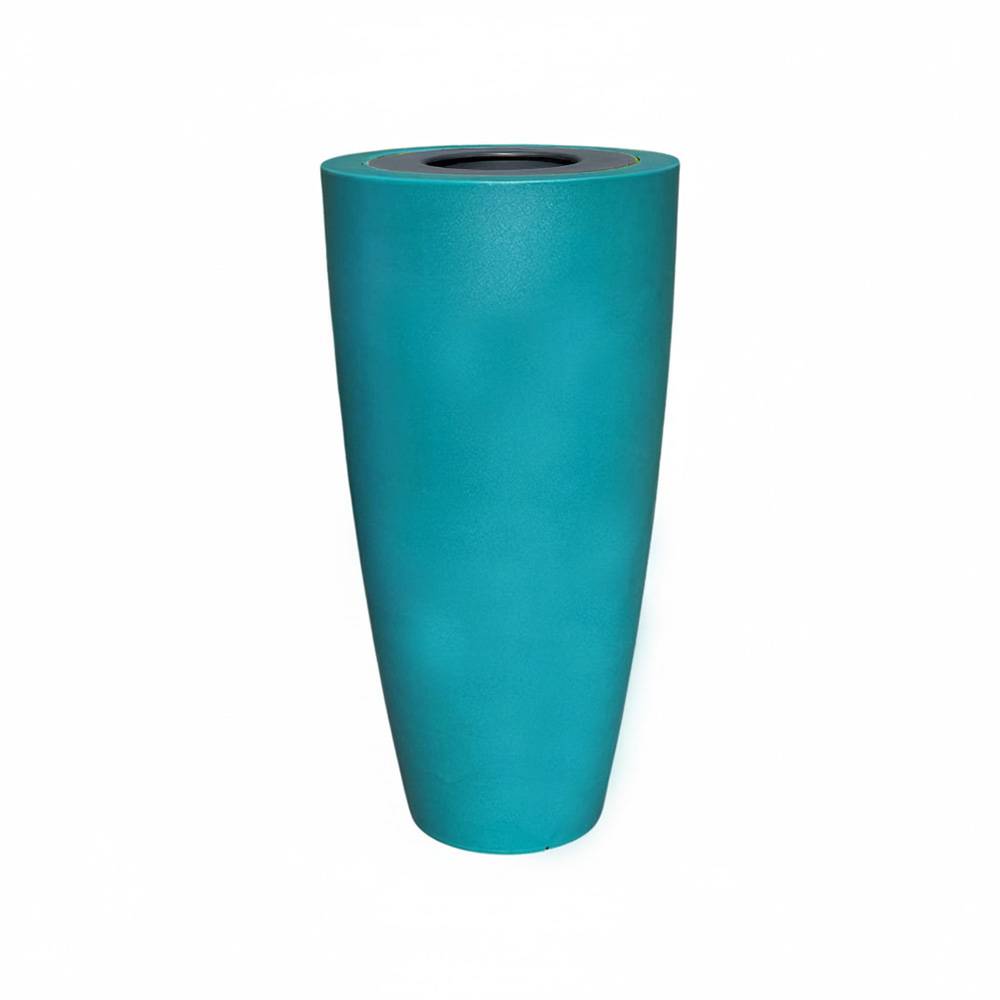 Pot de fleurs conique 200l delight - plast'up rotomoulage - Image 1