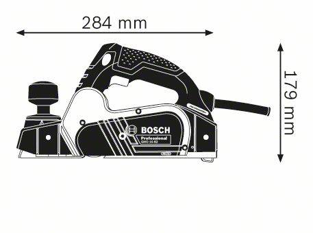 Bosch - Rabot BOSCH GHO 16-82 - 630W - accessoires - 06015A4000 - Image 2