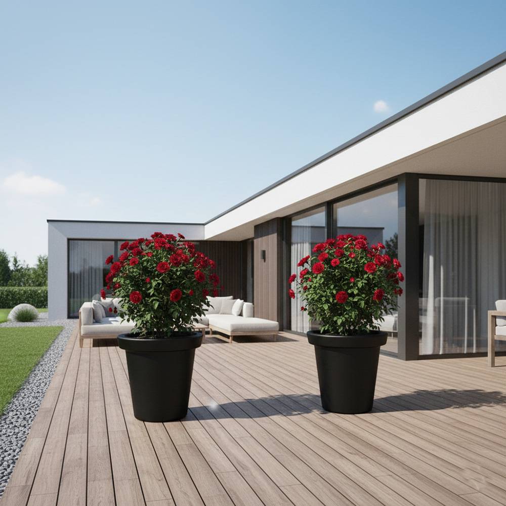 Pot de fleurs 75l delight - plast'up rotomoulage - Image 4