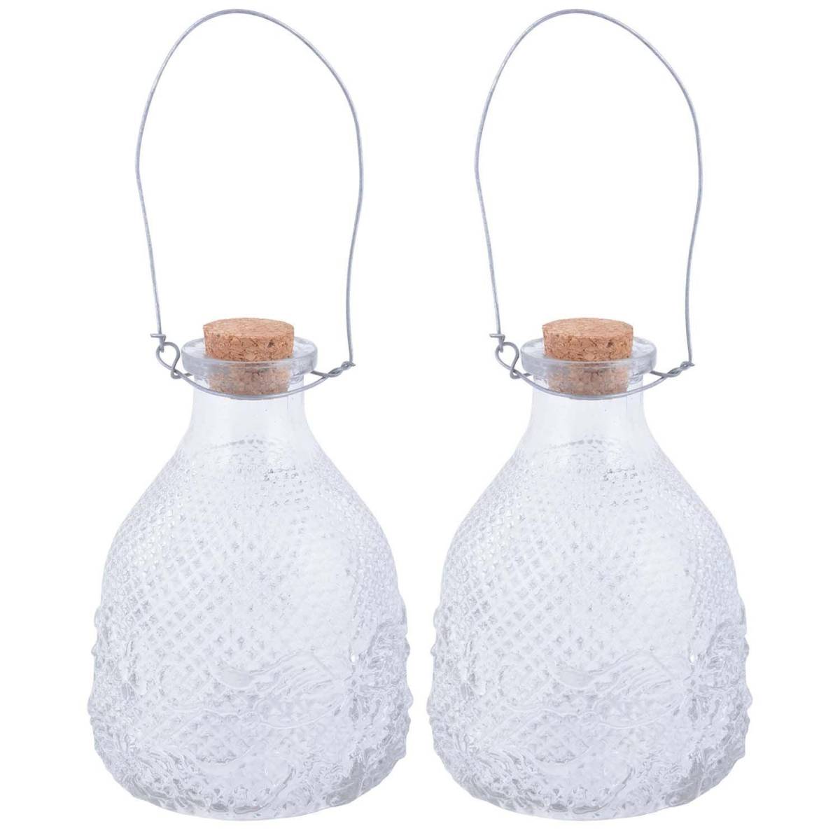 Esschert Design - Attrape guêpes en verre chiné (Lot de 2) - Imagen 1