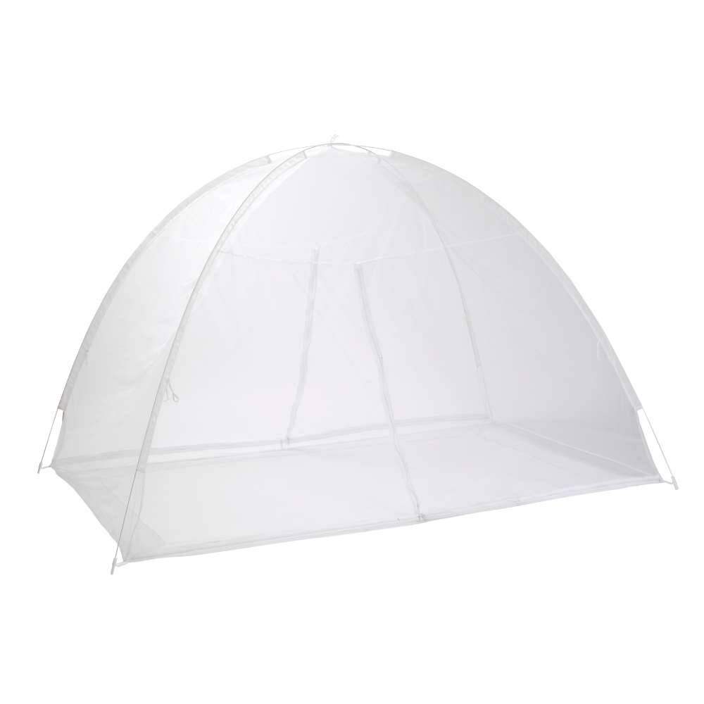 Terre Jardin - Moustiquaire dôme "popup" pour lit 200 x 125 Blanc - Imagen 2