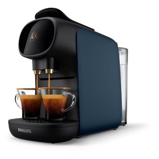 Philips - Machine a Cafe - Cafetiere Electrique a café double expresso PHILIPS L'Or Barista LM9012/40 - Bleu nuit - Image 1