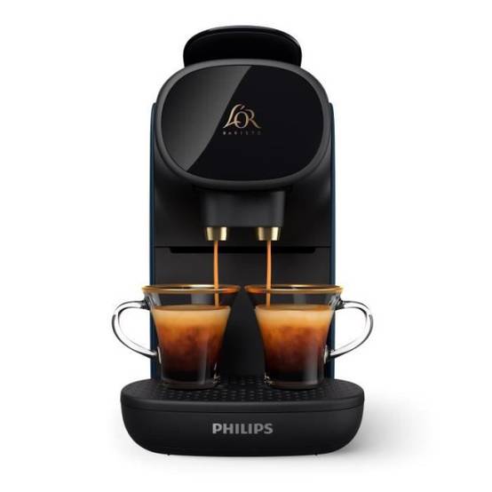 Philips - Machine a Cafe - Cafetiere Electrique a café double expresso PHILIPS L'Or Barista LM9012/40 - Bleu nuit - Image 2