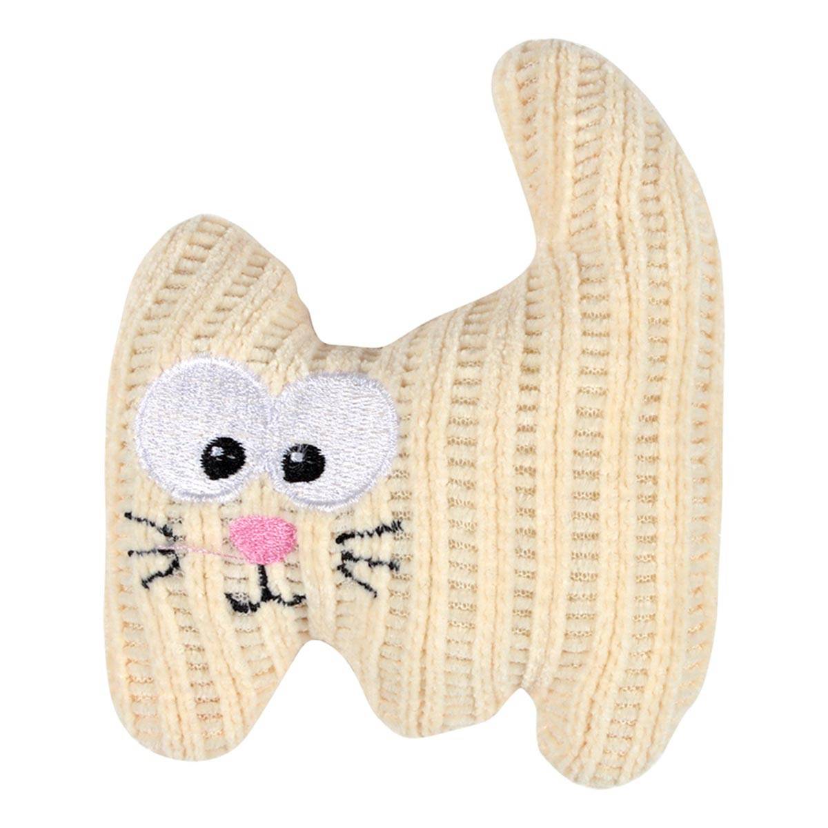 Love Story - Jouet Peluche pour Chat "Boho Cat" 12cm Naturel