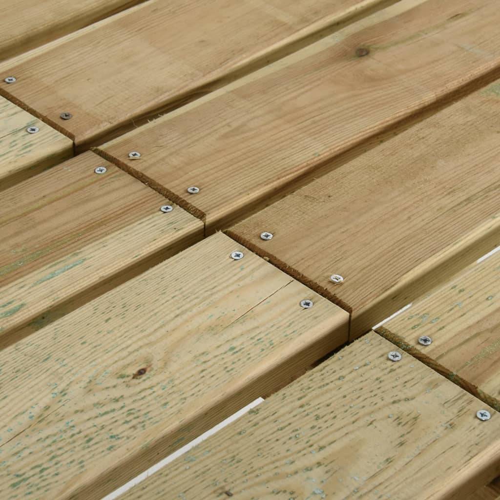Vidaxl - Table de jardin 160x79x75 cm Bois vidaXL 44898 - Imagen 5