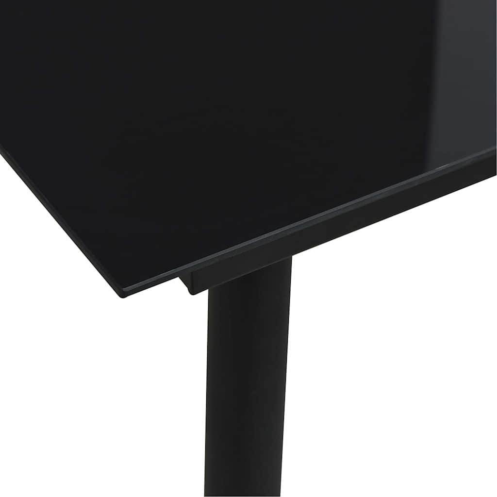 Vidaxl - Ensemble à manger de jardin 5 pcs-Salons de jardin Noir Rotin PVC 562675 - Image 10