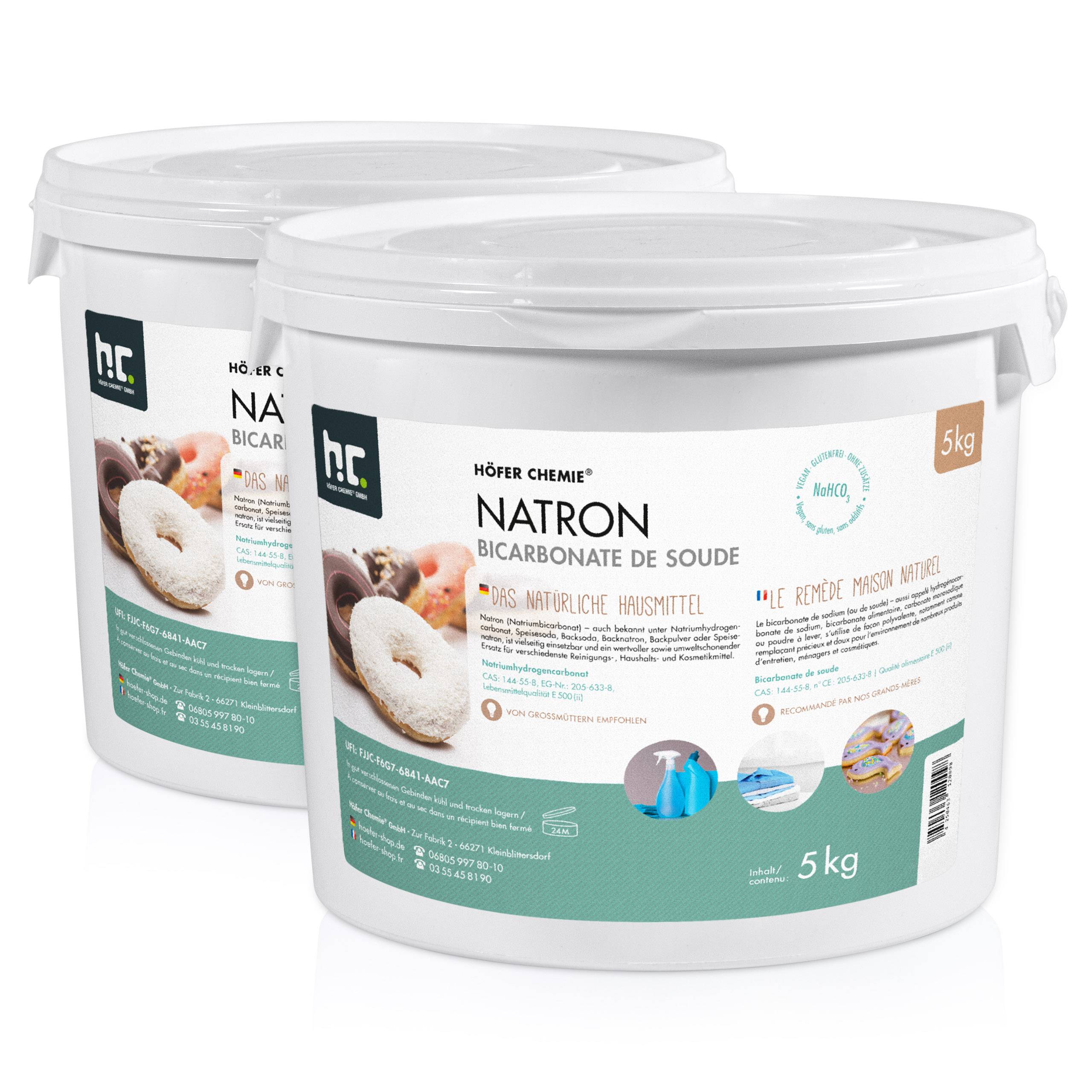 5kg de Bicarbonate de soude x 2 - Image 1
