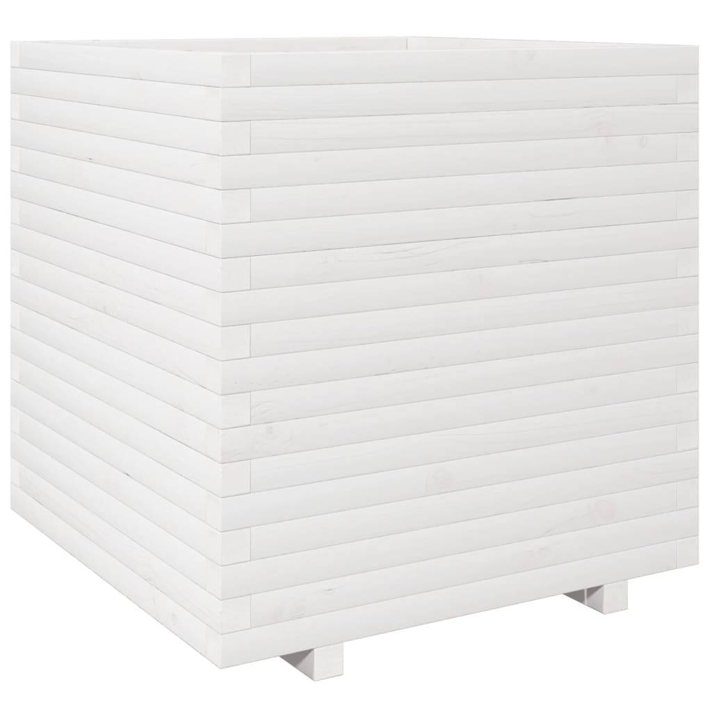 ComfortXL - Très grand potager sur pieds bois pin massif Blanc 70x70x72,5 cm – ComfortXL Outdoor Living - Image 7