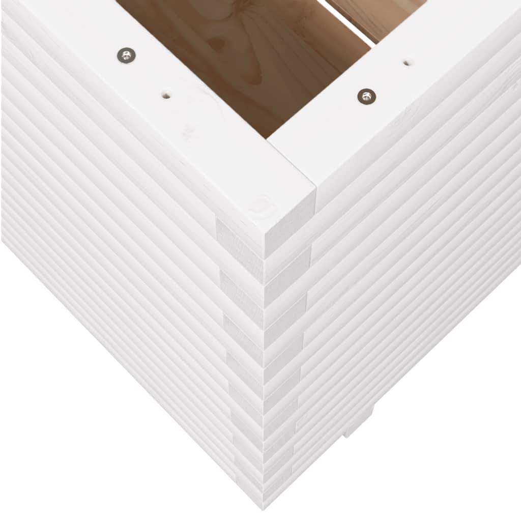 ComfortXL - Très grand potager sur pieds bois pin massif Blanc 70x70x72,5 cm – ComfortXL Outdoor Living - Image 8