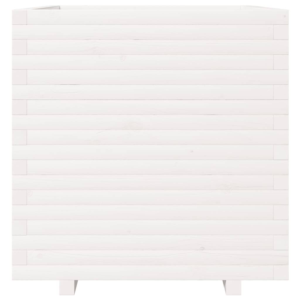 ComfortXL - Très grand potager sur pieds bois pin massif Blanc 70x70x72,5 cm – ComfortXL Outdoor Living - Image 5