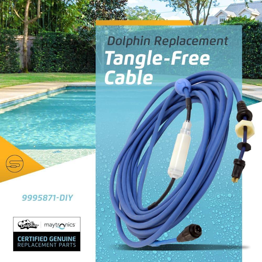 Dolphin - Cable d'alimentation avec swivel diy 24m dyn 2010 pour robot dolphin wave 80 et prox1 9995871-DIY Dolphin - Imagen 2