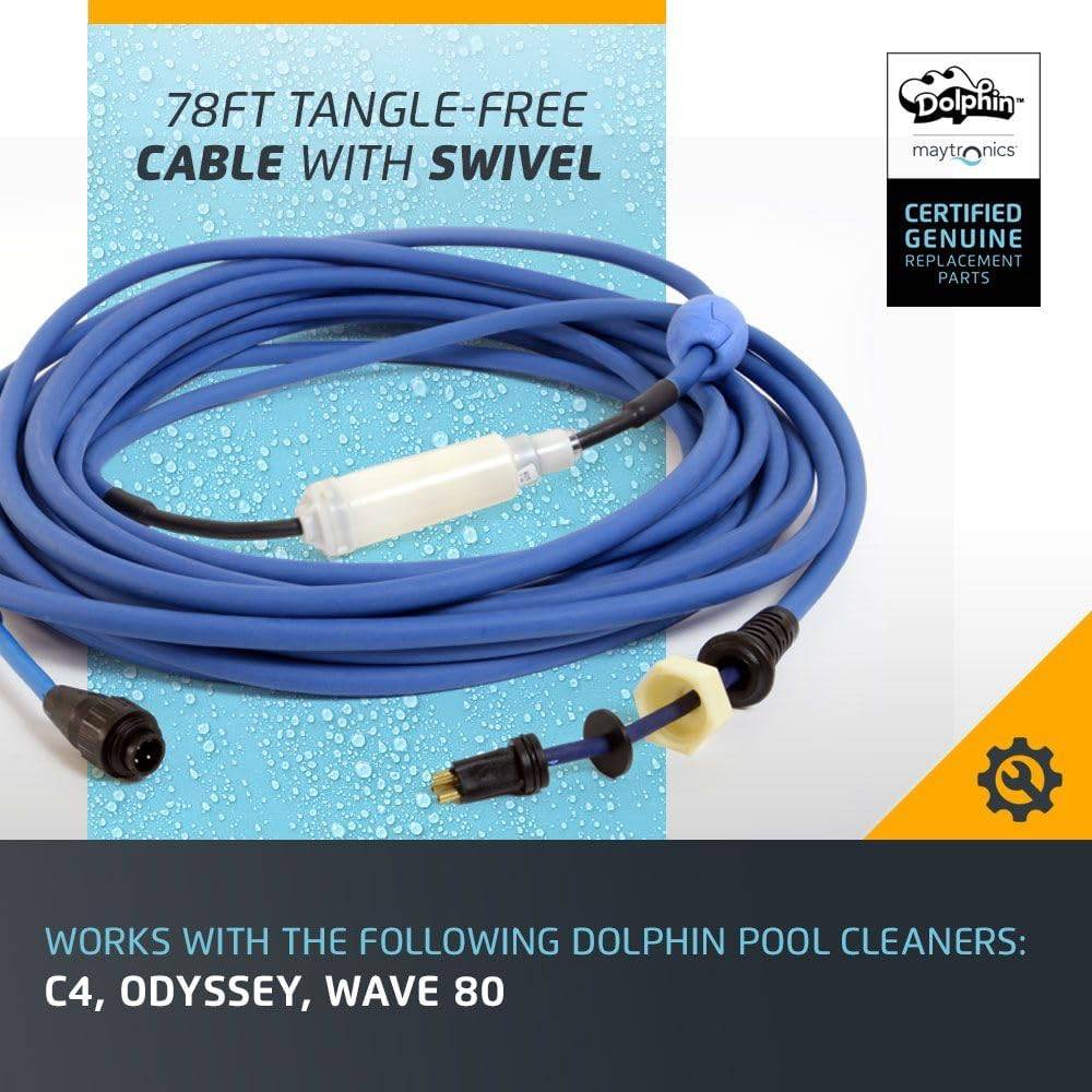 Dolphin - Cable d'alimentation avec swivel diy 24m dyn 2010 pour robot dolphin wave 80 et prox1 9995871-DIY Dolphin - Imagen 3