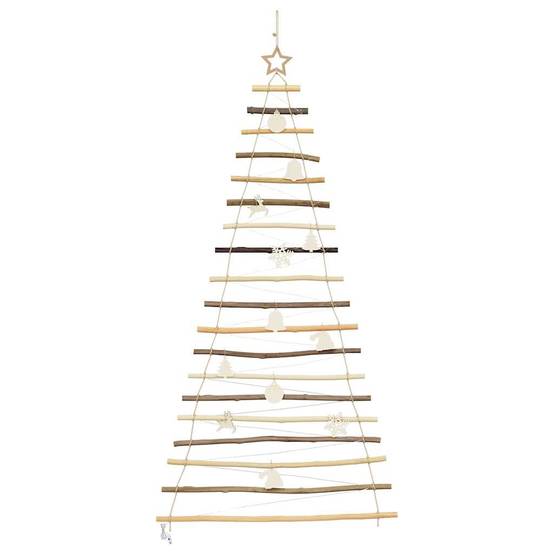 ComfortXL - Grand Sapin de Noël Mural en Frêne Massif Lumineux LED pour Salon ou Terrasse 180 cm – ComfortXL Outdoor Living - Image 5