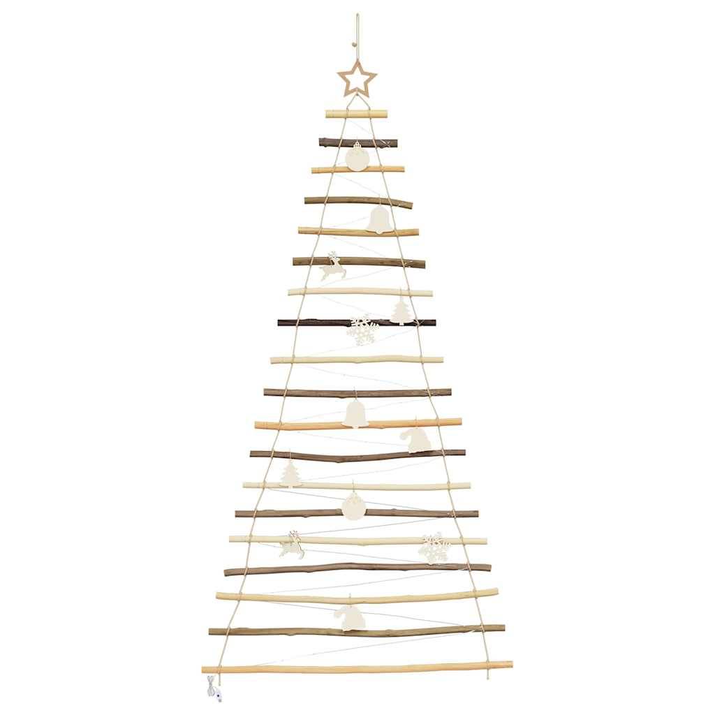 ComfortXL - Grand Sapin de Noël Mural en Frêne Massif Lumineux LED pour Salon ou Terrasse 180 cm – ComfortXL Outdoor Living - Image 5