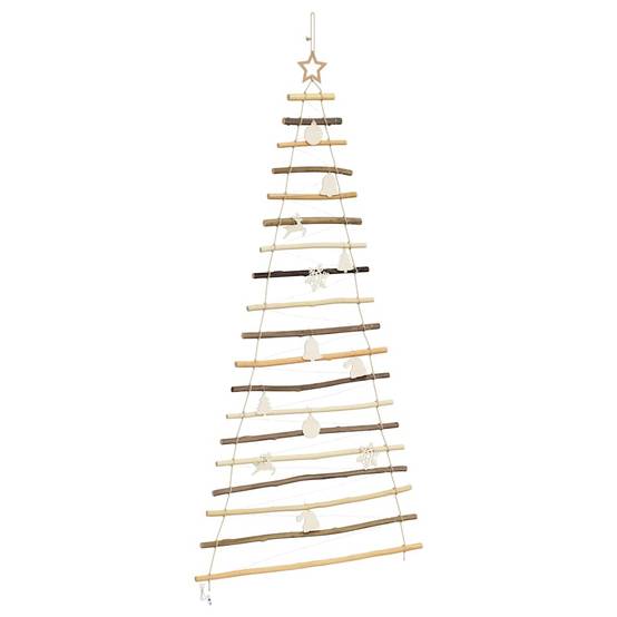 ComfortXL - Grand Sapin de Noël Mural en Frêne Massif Lumineux LED pour Salon ou Terrasse 180 cm – ComfortXL Outdoor Living - Image 4